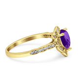 Art Deco Pear Teardrop Halo Ring 