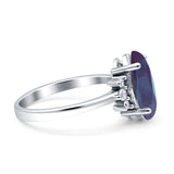 Art Deco Marquise Vintage Style Tapered Ring