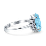 Art Deco Marquise Vintage Style Tapered Ring