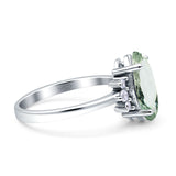 Art Deco Marquise Vintage Style Tapered Ring