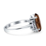 Art Deco Marquise Vintage Style Tapered Ring