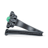Oxidized Flower Filigree Ring