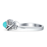 Boho Feather Ring