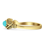 Boho Feather Ring