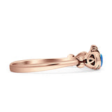 Heart Celtic Claddagh Ring
