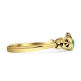 Heart Celtic Claddagh Ring