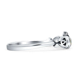 Heart Celtic Claddagh Ring