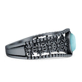 Oxidized Filigree Ring