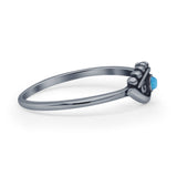 Oxidized Eye Ring