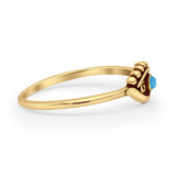 Oxidized Eye Ring