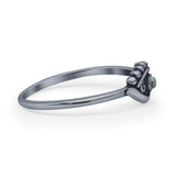 Oxidized Eye Ring