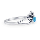 Oxidized Lotus Ring