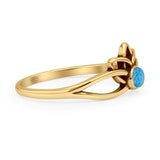 Oxidized Lotus Ring