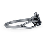 Oxidized Lotus Ring