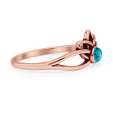 Oxidized Lotus Ring