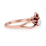 Oxidized Lotus Ring