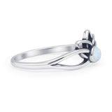 Oxidized Lotus Ring