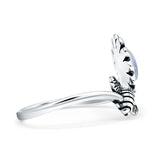 Oxidized Flower & Bee Oxidized Ring