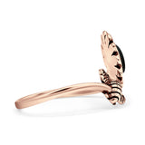 Oxidized Flower & Bee Oxidized Ring