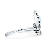 Oxidized Flower & Bee Oxidized Ring