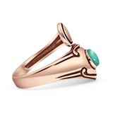 Oxidized Silver Spoon Oxidized Ring