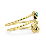 Oxidized Safety Pin Oxidized Ring