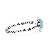 Beaded Halo Twisted Rope