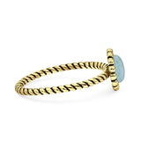 Beaded Halo Twisted Rope