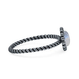 Beaded Halo Twisted Rope