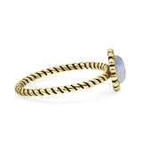 Beaded Halo Twisted Rope