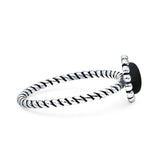 Beaded Halo Twisted Rope