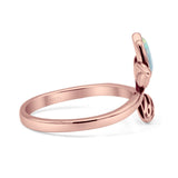 Pear Lotus Ring