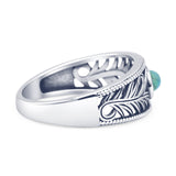 Oval Turquoise Ring