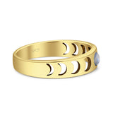 Moon Phases Band Ring