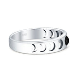 Moon Phases Band Ring