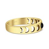 Moon Phases Band Ring