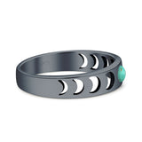 Moon Phases Band Ring