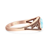 Round Stone Ring