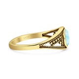 Round Stone Ring