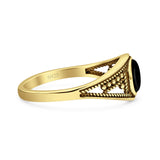 Round Stone Ring