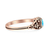 Floral Stone Ring