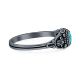 Floral Stone Ring