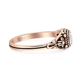 Floral Stone Ring