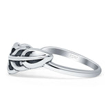 Filigree Feather Leaf Ring