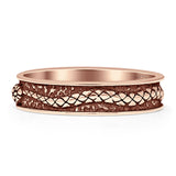 Snake Oxidized Ring