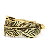Feather Leaf Ring