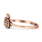 Oxidized Snake Ring