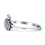 Oxidized Snake Ring