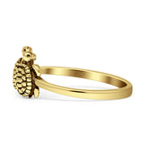 Oxidized Snake Ring