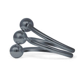Three Ball Layered Ring